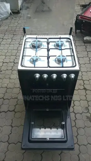 Nexus 50x50 Gas Cooker 4 Burner With Large Oven Griller Uk Used