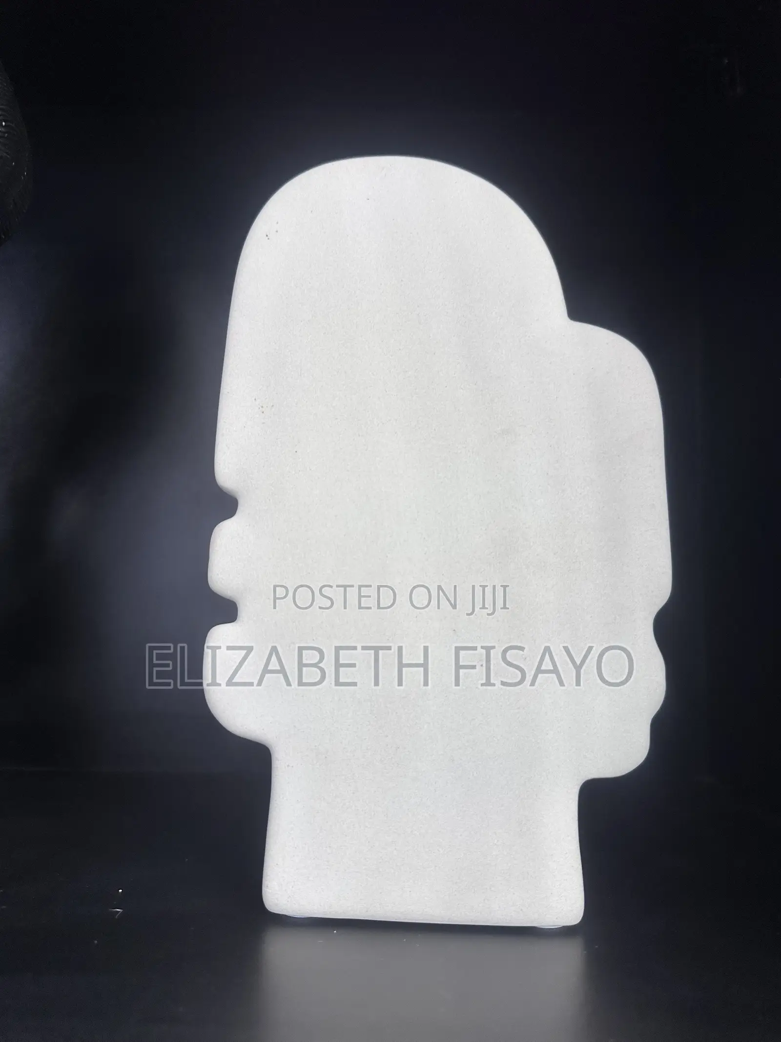 White Abstract Face