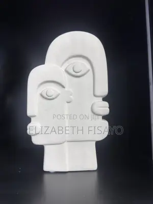 White Abstract Face