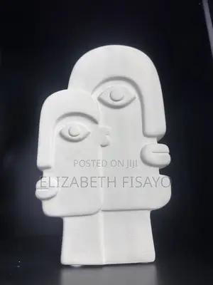 White Abstract Face