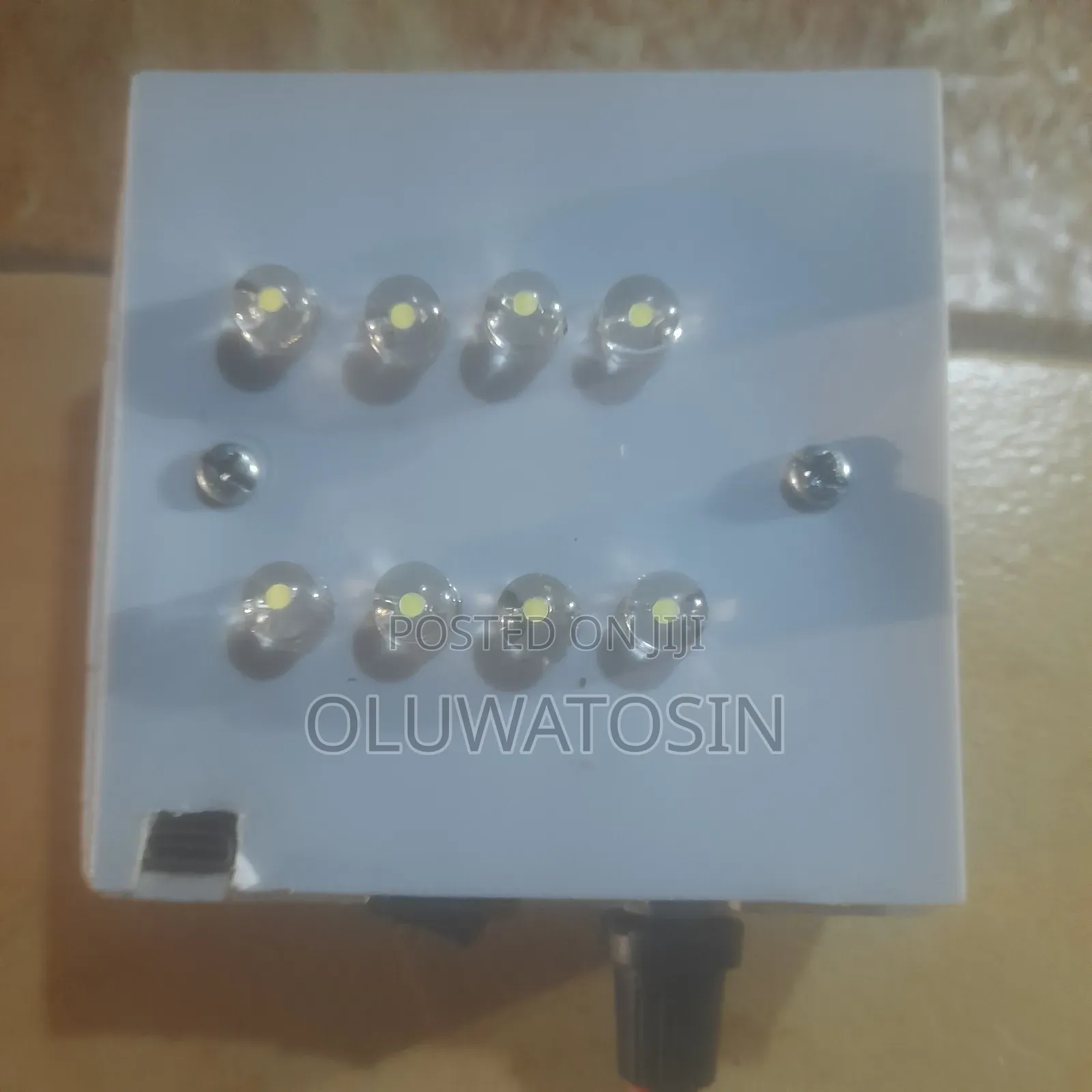 SUPER BRIGHT Rechargeable Lamp 8 LED Dimmable Type-C STTECH