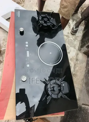 Original Quality PHIIMA Inbuilt Flips Up 2+1 Gas & Electric Cooker HOB