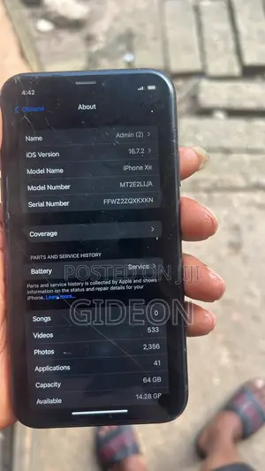 Apple iPhone XR 64 GB Black