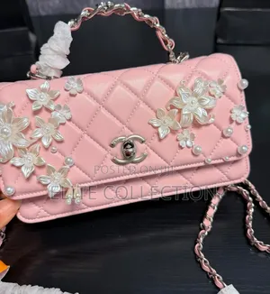 Luxe Chanel 3D Flower Peals Midi Size Bag Fully Boxed With Receipt