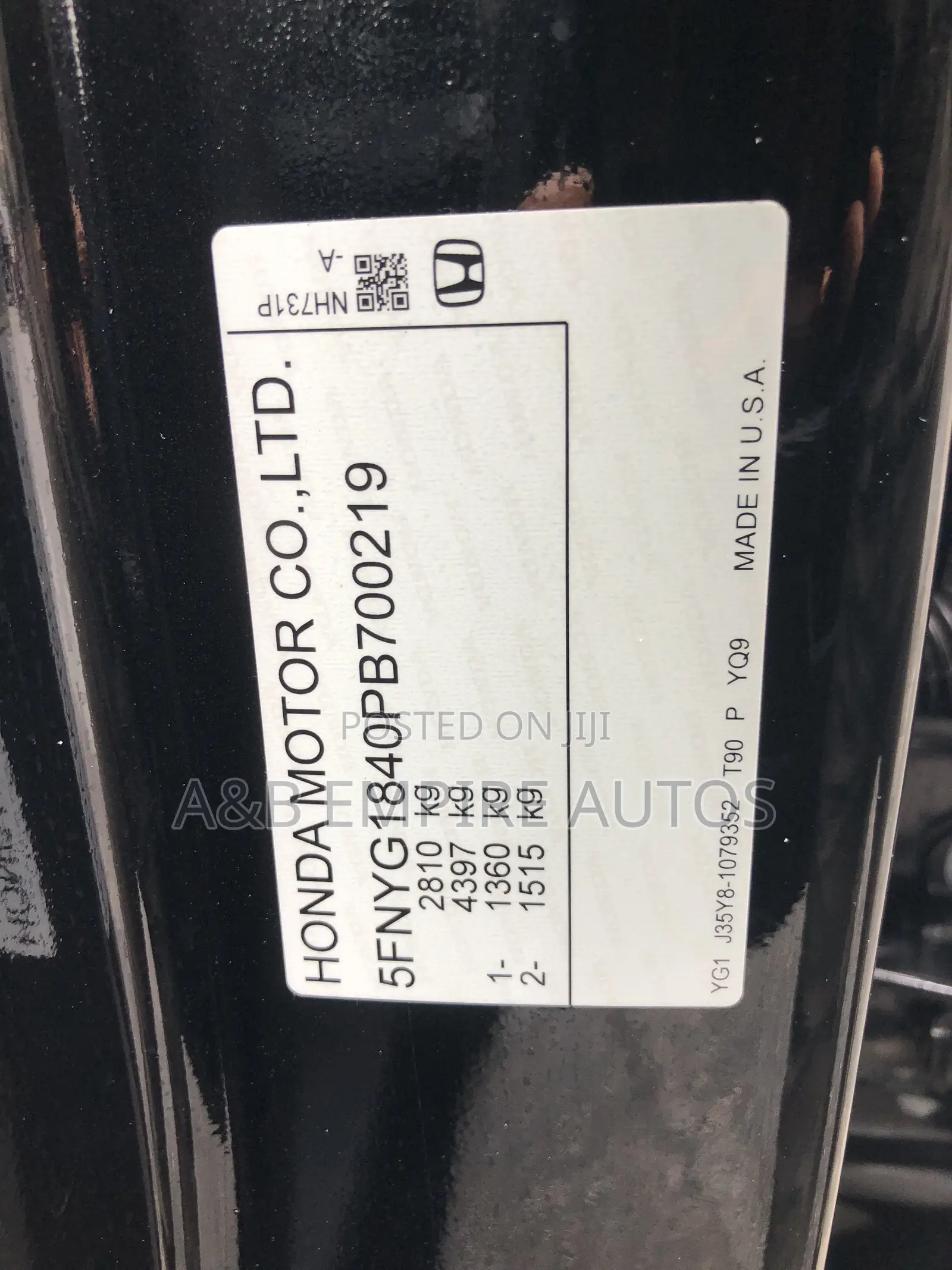 Honda Pilot 2023 Black