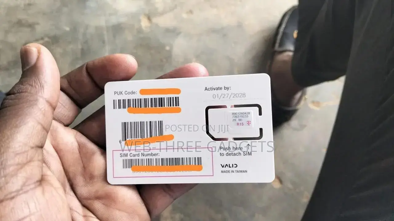 Tmobile Sim Card + Activation