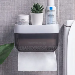 Bathroom Punch Free Tissue Holder