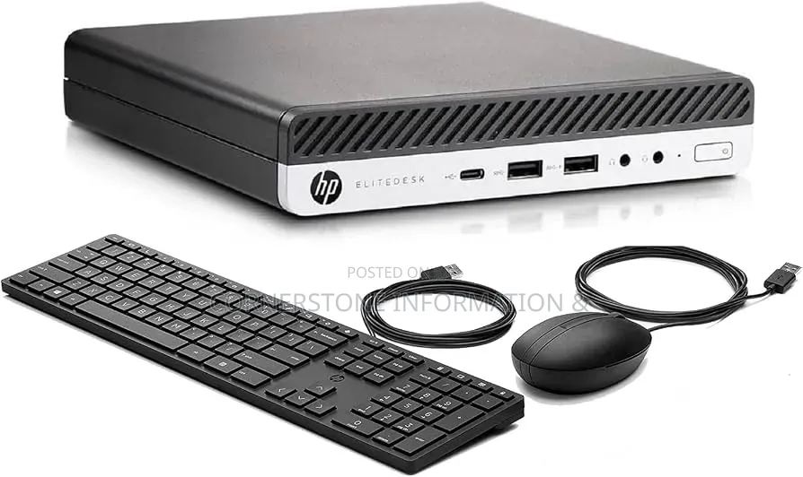 New Desktop Computer HP EliteDesk 800 G3 8GB Intel Core i5 SSD 256GB