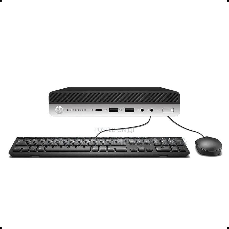 New Desktop Computer HP EliteDesk 800 G3 8GB Intel Core i5 SSD 256GB