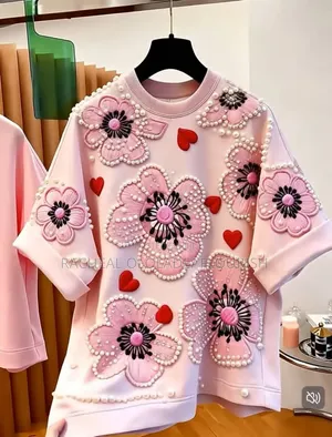 Female Luxury Bead Tops
