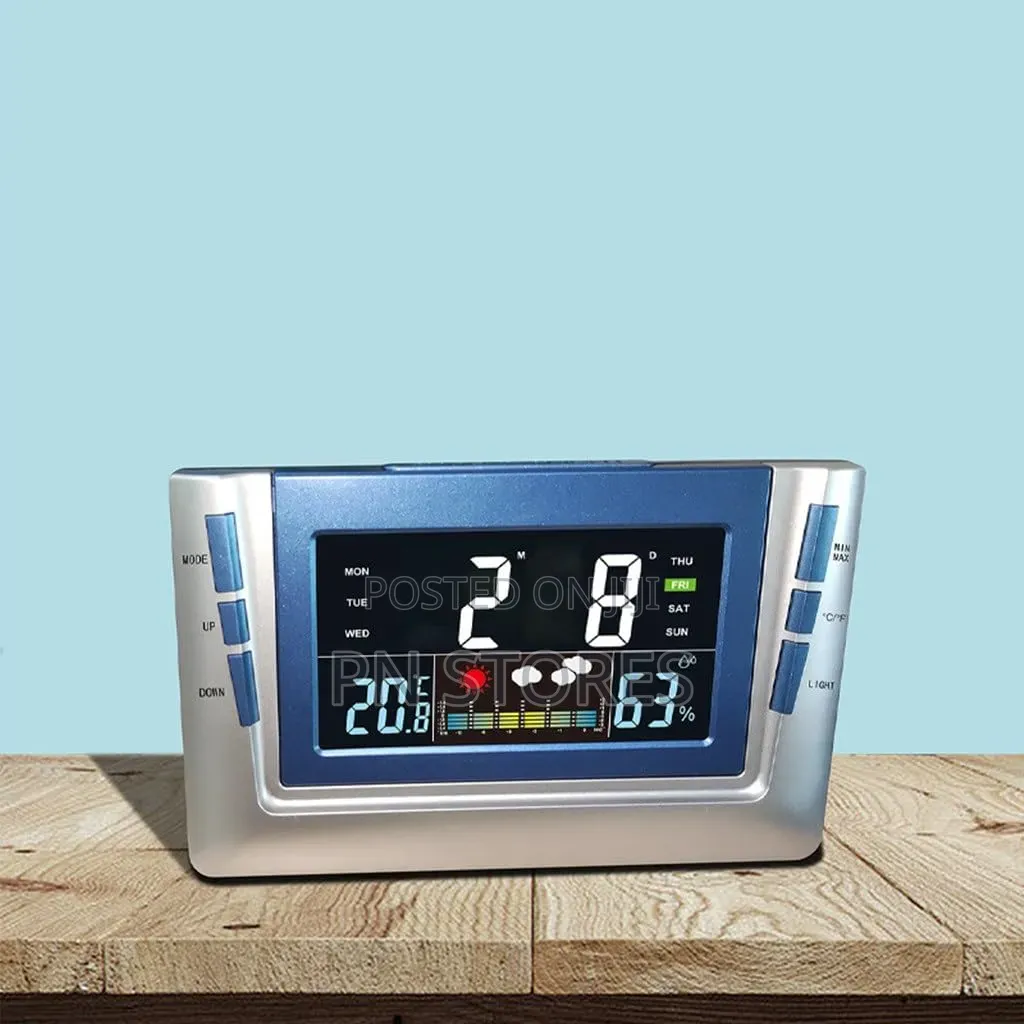 Multifunctional Display Table Clock