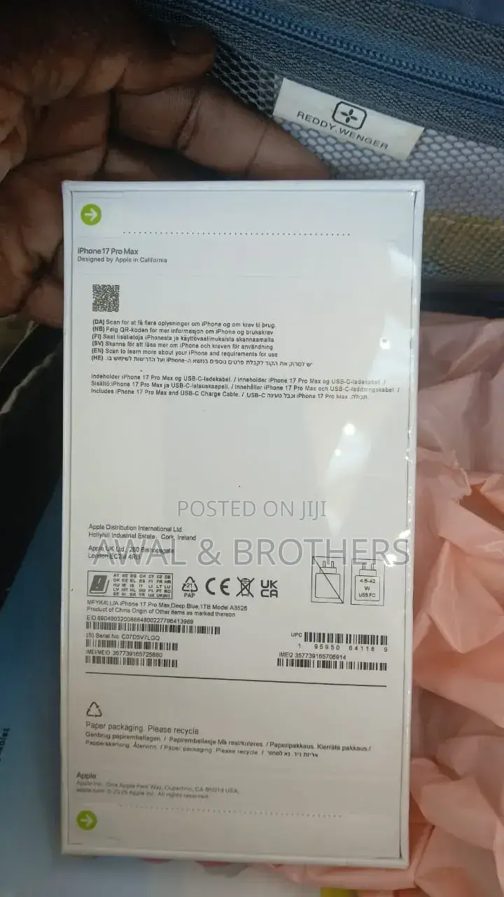 Apple iPhone 17 Pro Max 1 TB Blue