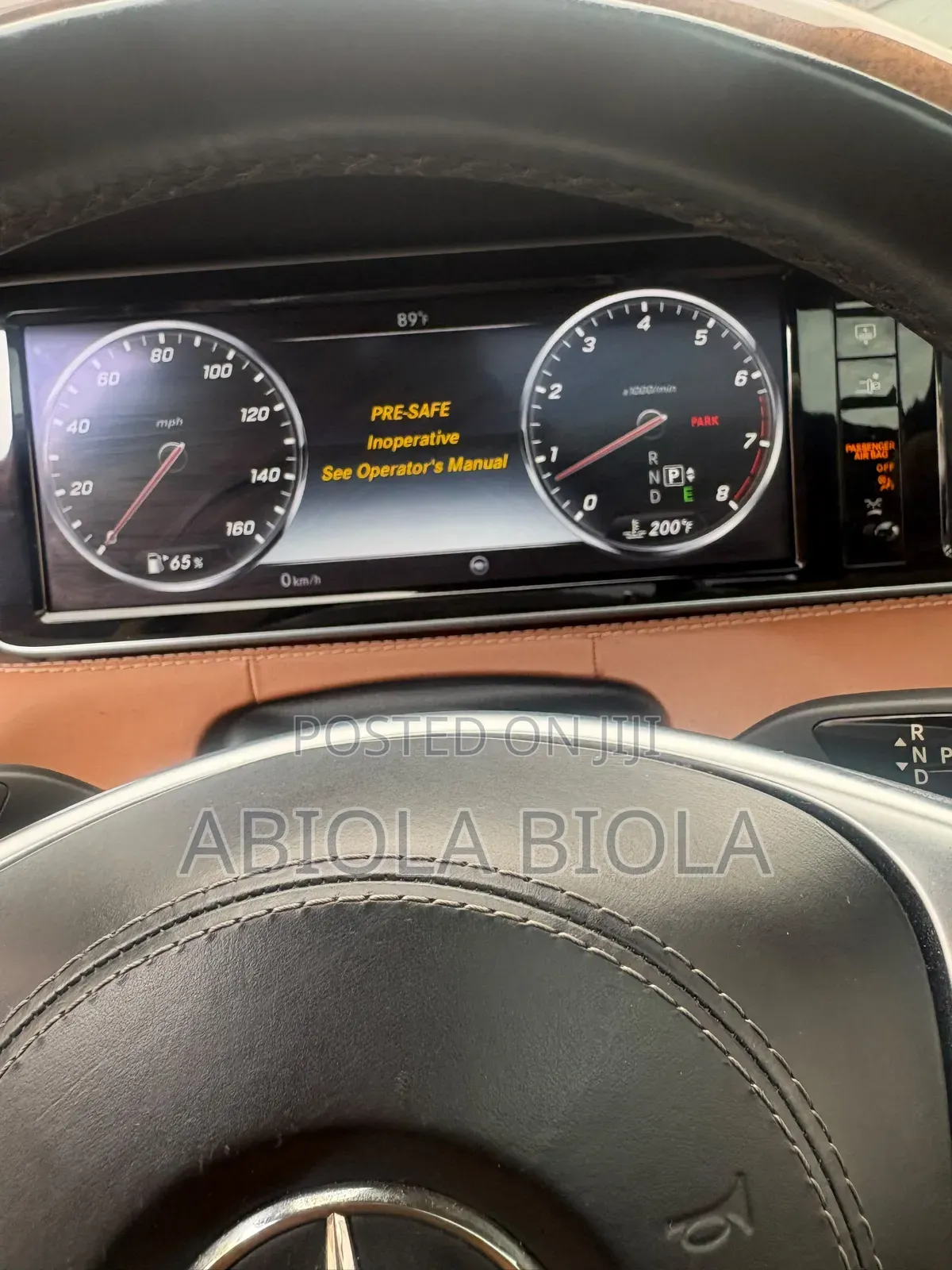 Mercedes-Benz S-Class 2016 Black