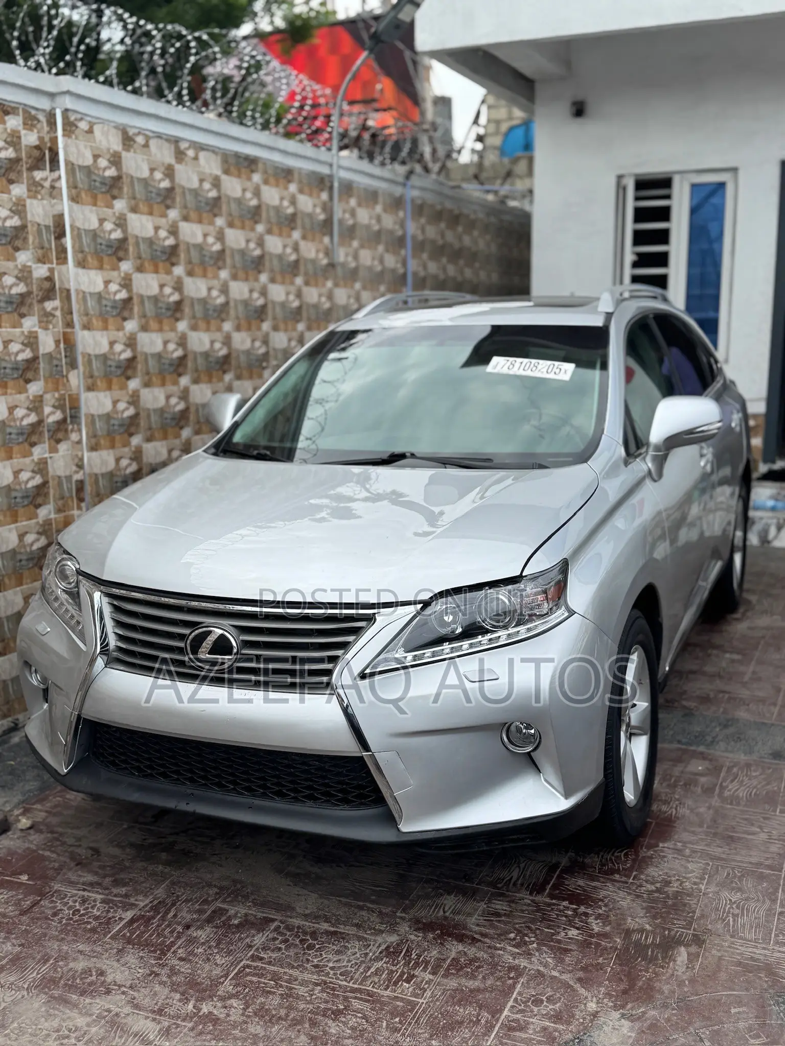 Lexus RX 350 AWD 2014 Silver