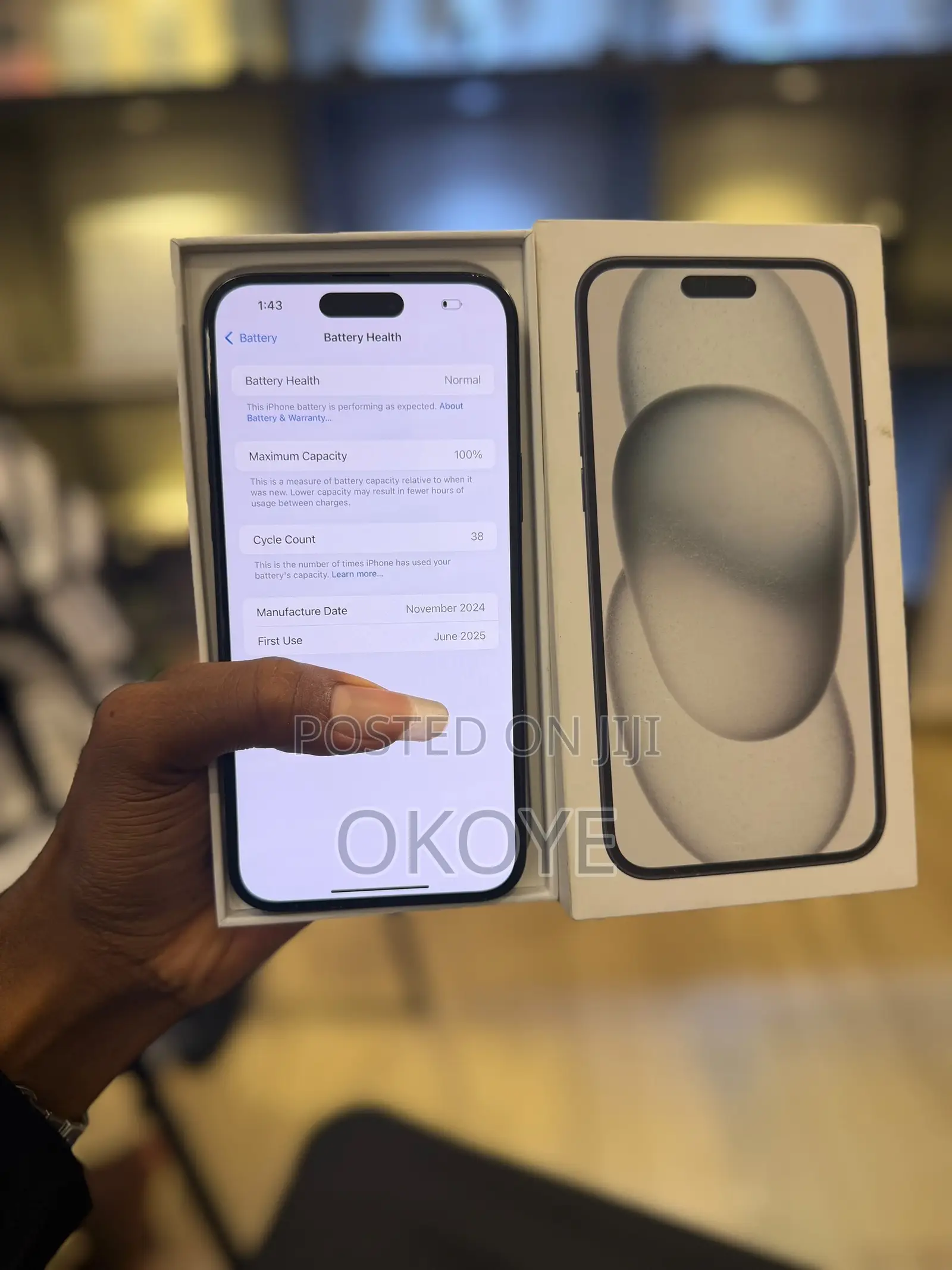Apple iPhone 15 Plus 128 GB Black