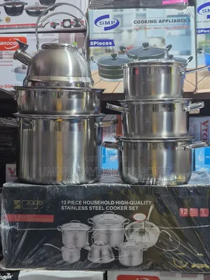 12-Piece Zepter High-Quality Stainless Steel Cooker Set
