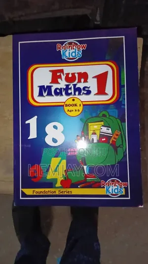Fun Mathematics and English Textbook Book 1.  (Ages 2-3)