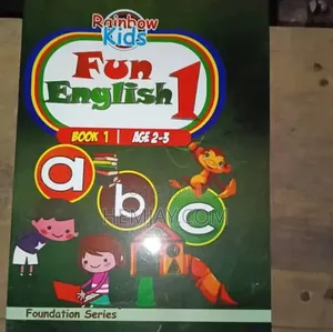 Fun Mathematics and English Textbook Book 1.  (Ages 2-3)