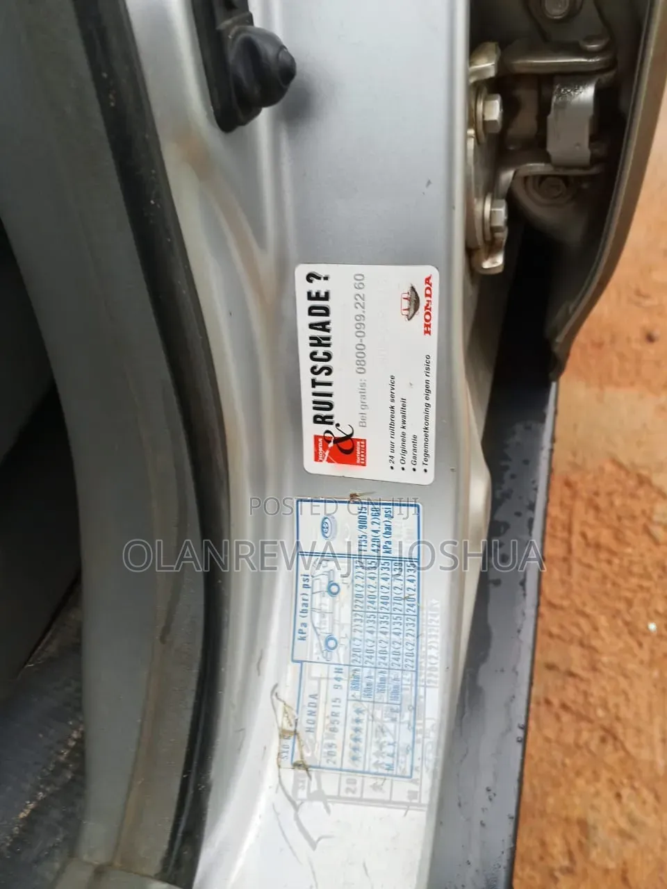 Honda Shuttle 2001 Silver