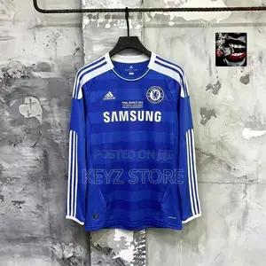 🔥 Chelsea Long Sleeve Retro & Player Version Available! 💙⚽