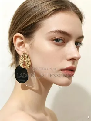 Retro Geometric Earrings