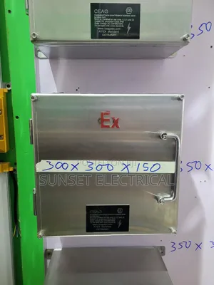 300×300×150 CEAG Stainless Esplosion Flame Proof Box