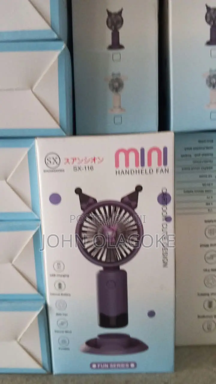 Character Mini Fan