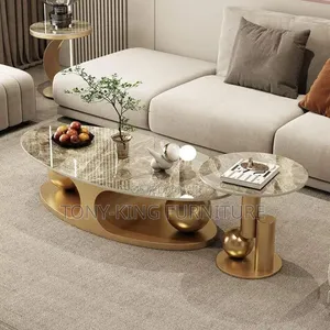 Convertible Modern Minimalist Coffee Table With Side Stool