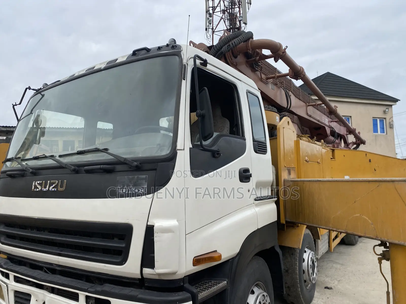 Concrete Mixer Pump 55-Meters Height