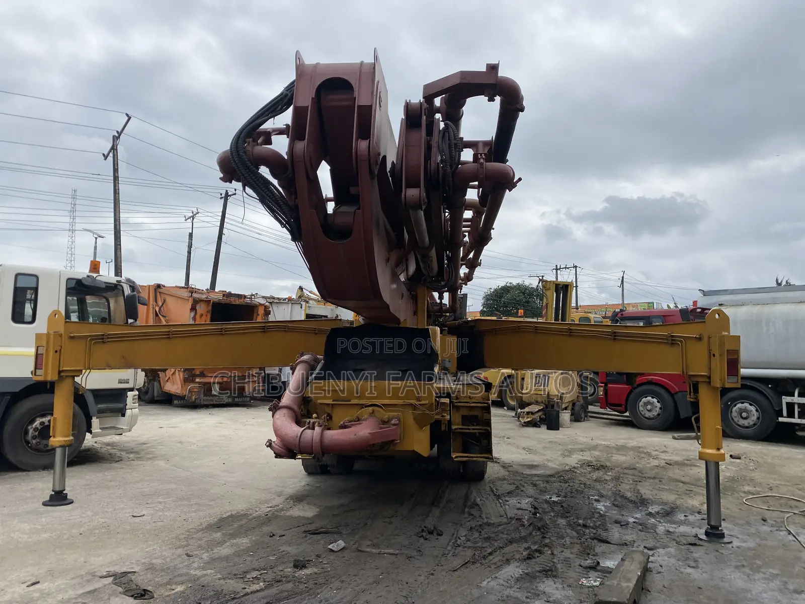 Concrete Mixer Pump 55-Meters Height
