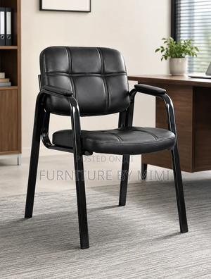 Brand New Executive Leather Office Visitors Chair (Model 608)