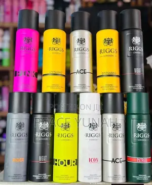 Riggs Body Spray Never Go Wrong
