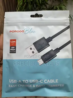 Porodo Cables Type a to Type C and Lightning