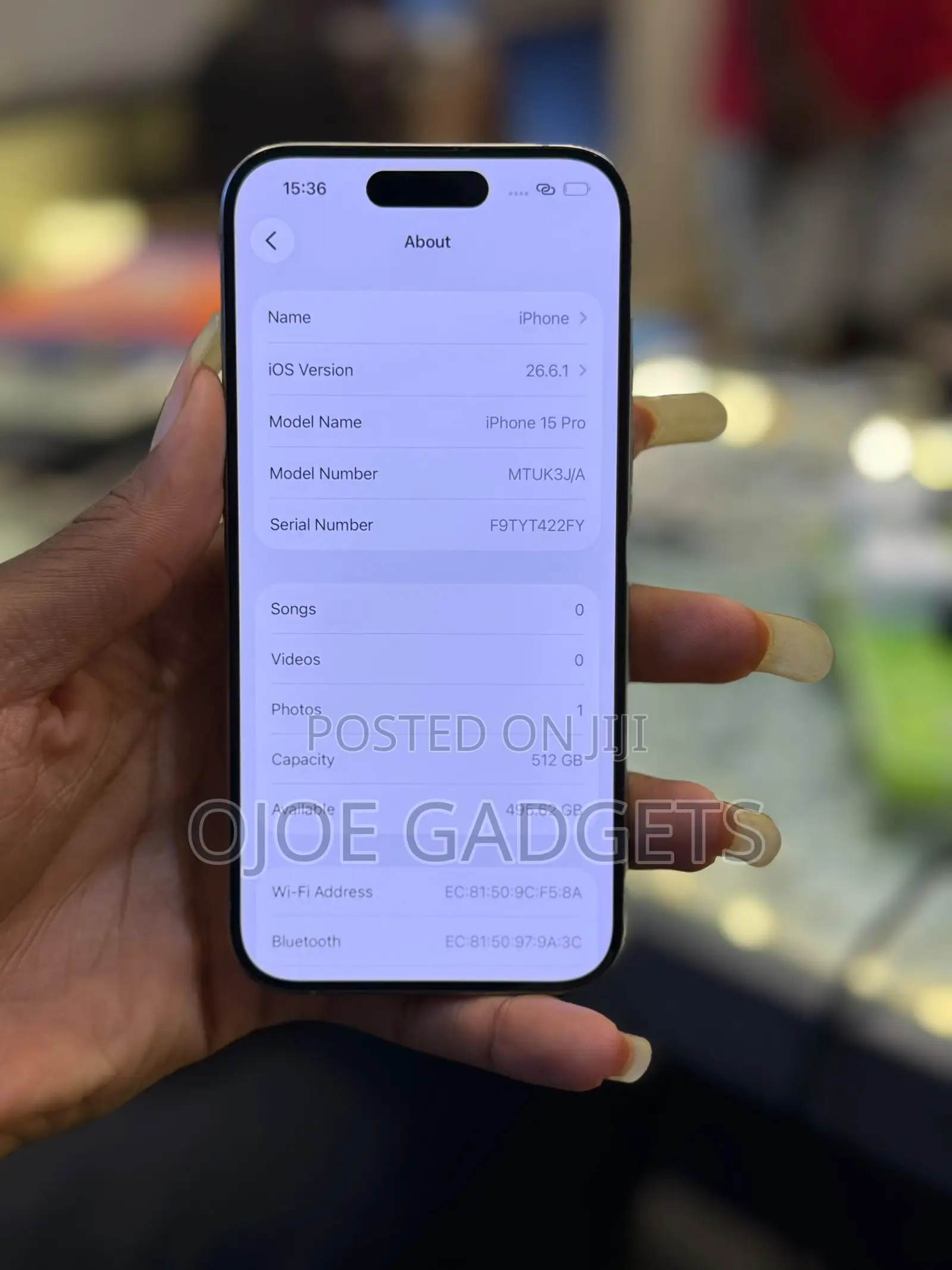 Apple iPhone 15 Pro 512 GB Silver