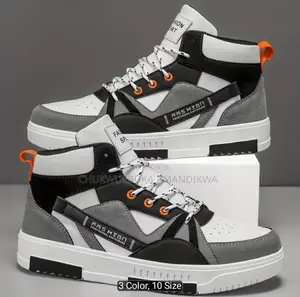 Men's High-Top Fashion Sneakers Title: Men's High-Top Sneakers – Sport
