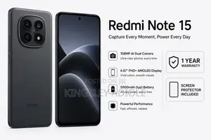 Xiaomi Redmi Note 15 128 GB Black