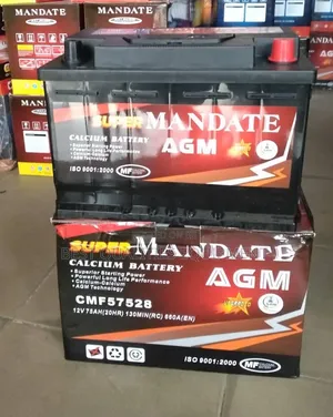 12v75ah Super Mandate Battery