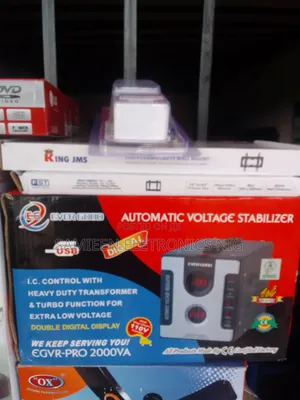 Brand New Evergood 2000w Stabilizer Available, 100% Original Automatic