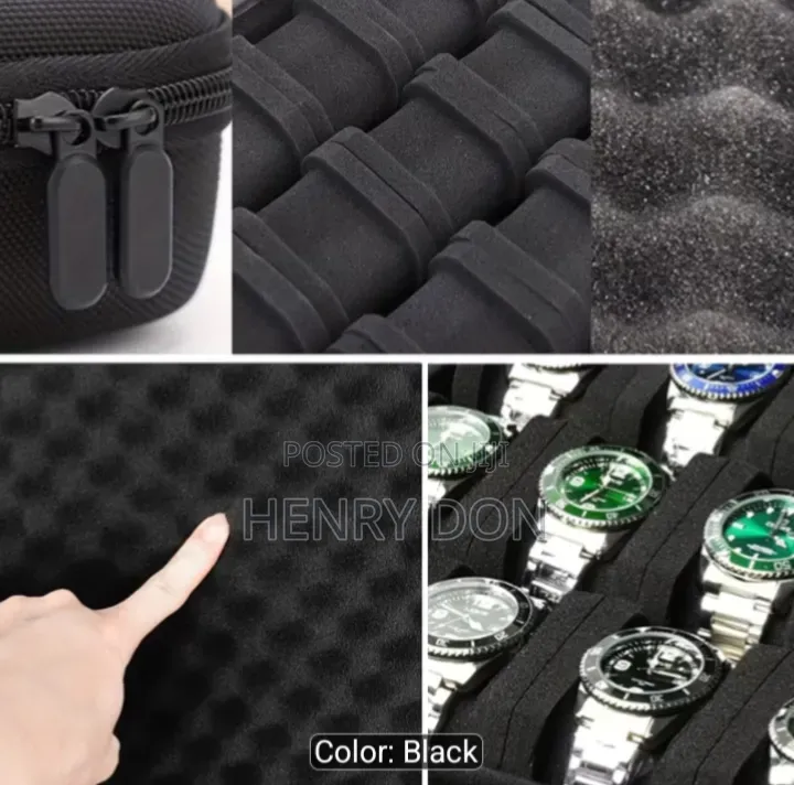 Large Storage Case For ‎Smartwatches With 15 Slots