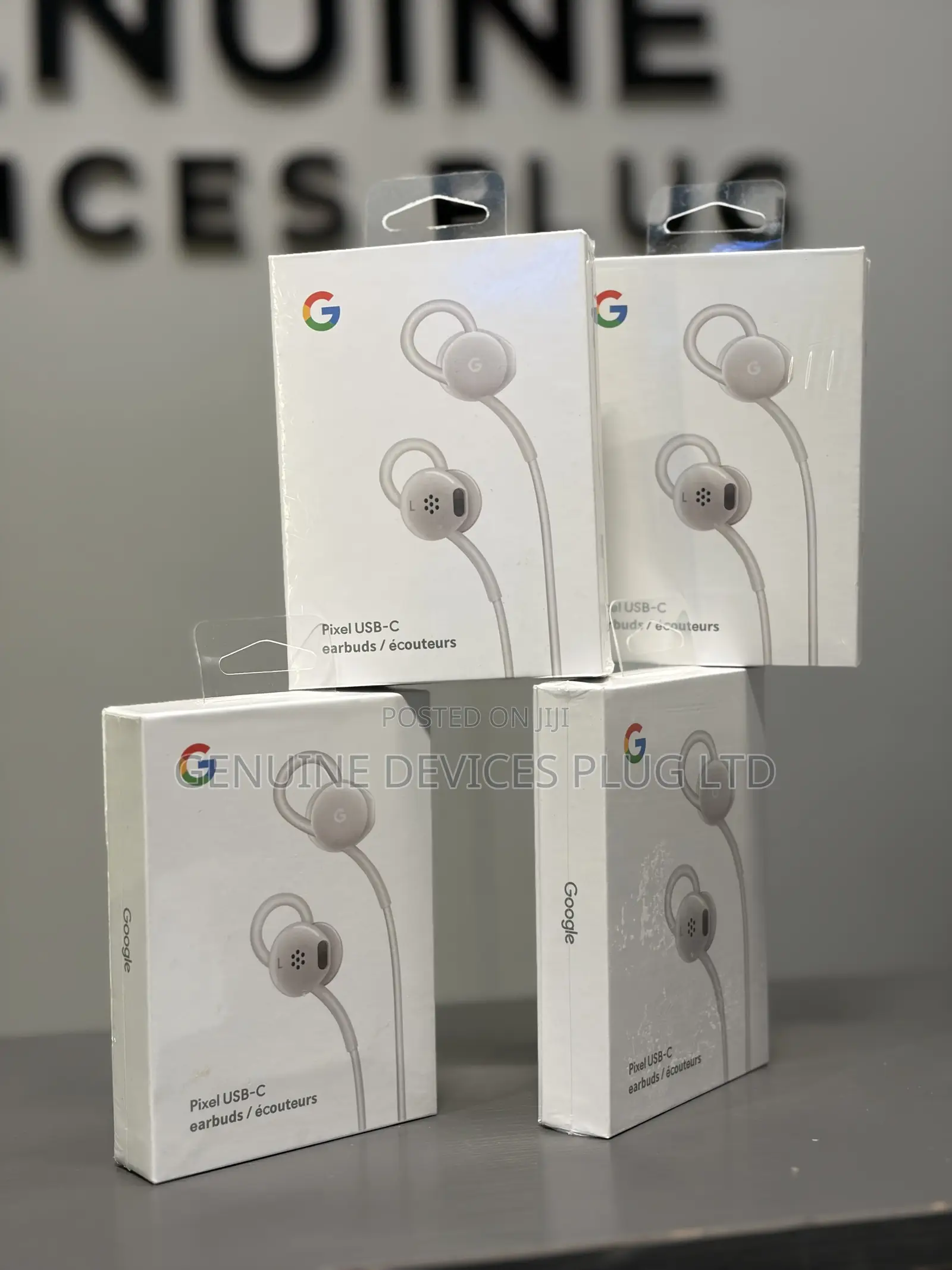 Google Earbuds Wired Headset USB-C- Comfortable Fit- Inline Controls
