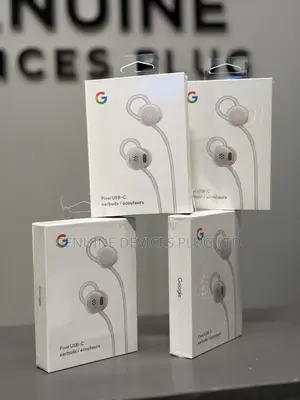 Google Earbuds Wired Headset USB-C- Comfortable Fit- Inline Controls