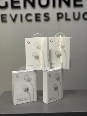 Google Earbuds Wired Headset USB-C- Comfortable Fit- Inline Controls
