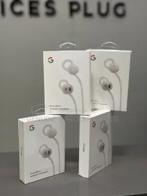Google Earbuds Wired Headset USB-C- Comfortable Fit- Inline Controls