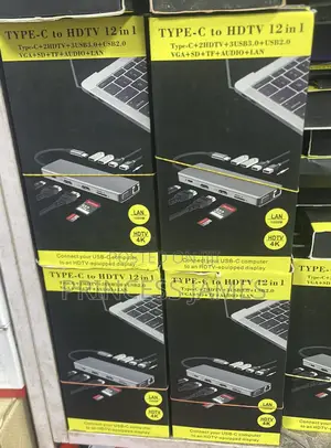 Type C 12 in 1 Multifunction Adapter