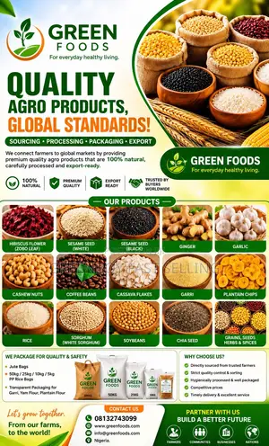 Small & Large Quantity Food Grains