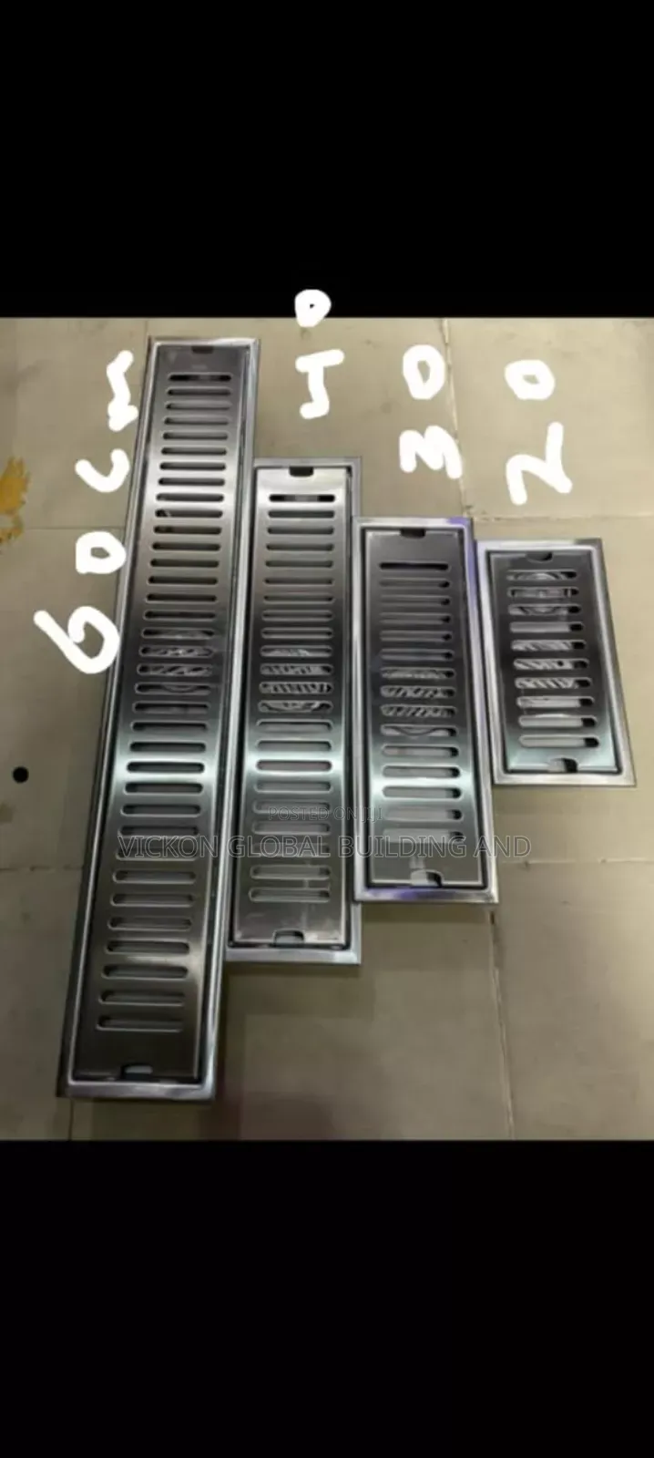 All Sizes Water Drains