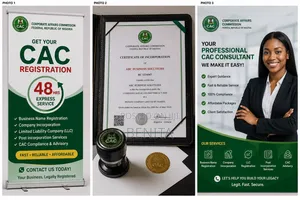 CAC Business Registration ₦ | 48hrs Softcopy + Free Plan