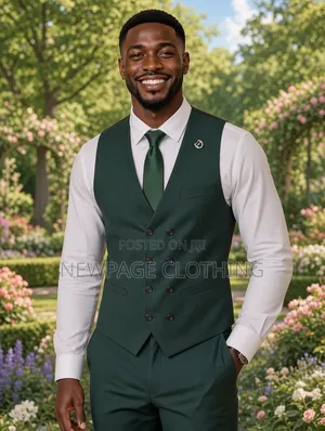 3 Looks. 1 Suit. Zero Stress. Green Blazer + Waistcoat + Trouser