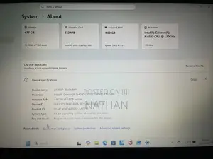 Laptop Asus Vivobook E410M 4GB Intel Celeron SSD 500GB