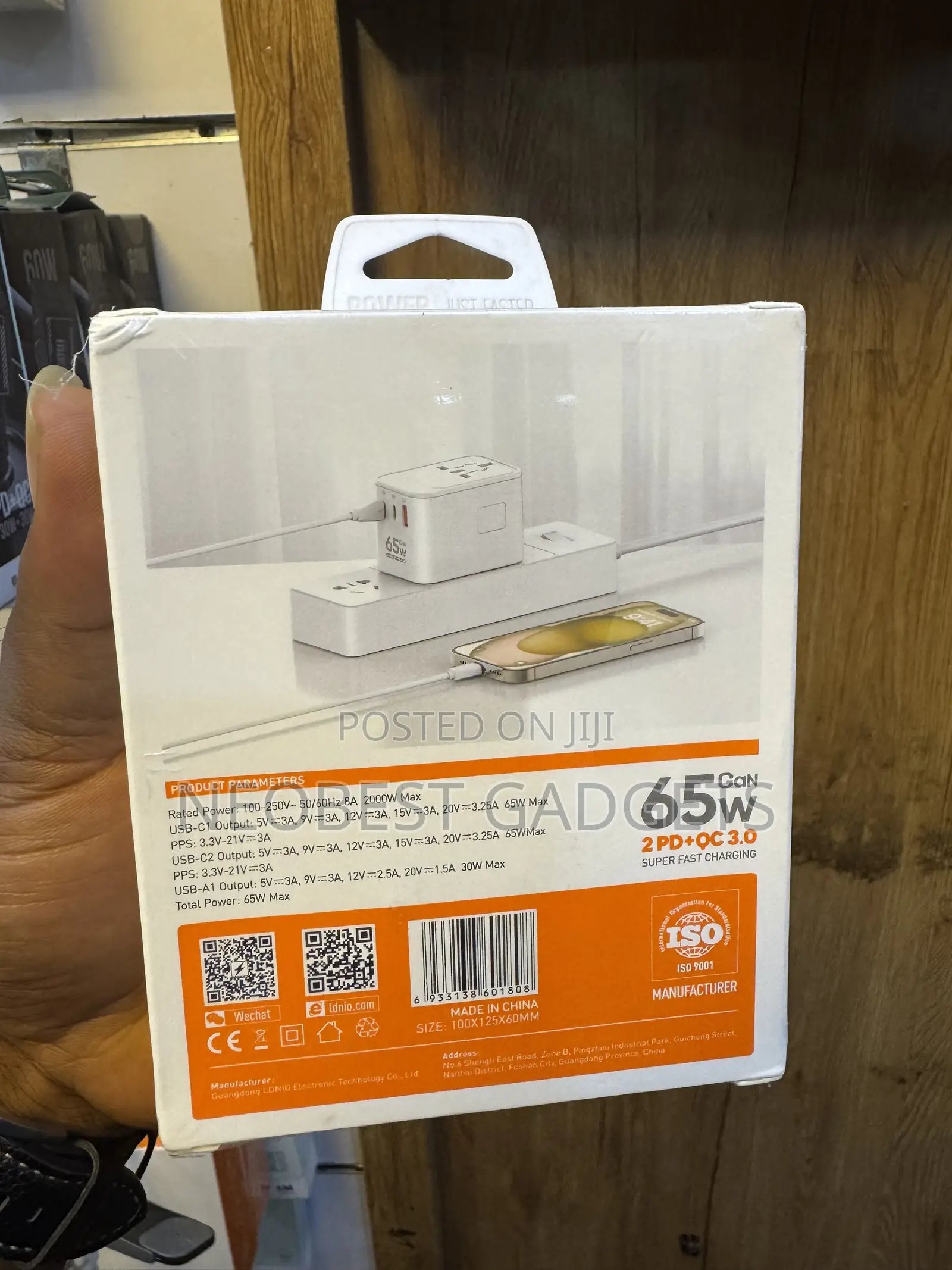 Ldnio 65w Travel Converter Adapter